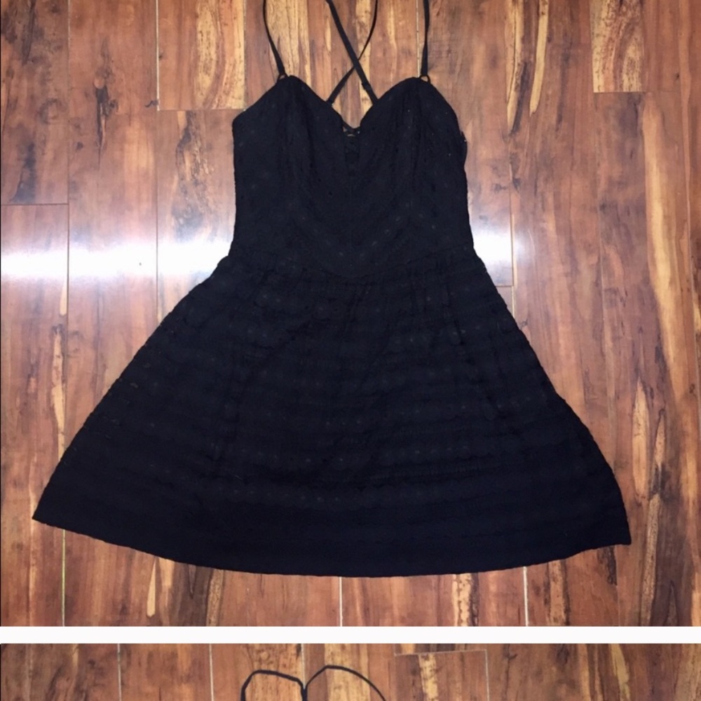 Guess eyelet lace dress